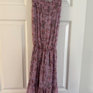Zara Lavender Floral Dress